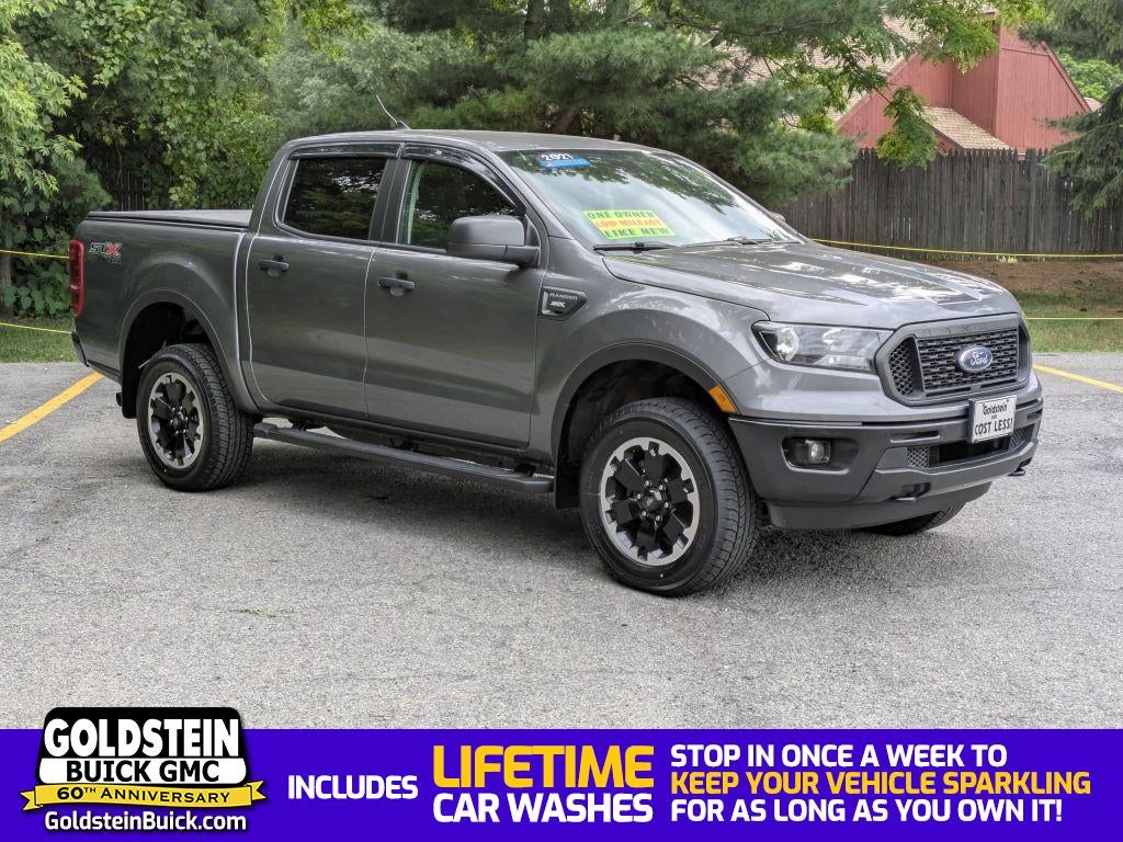 2021 Ford Ranger XL in Gray — front three-quarter view