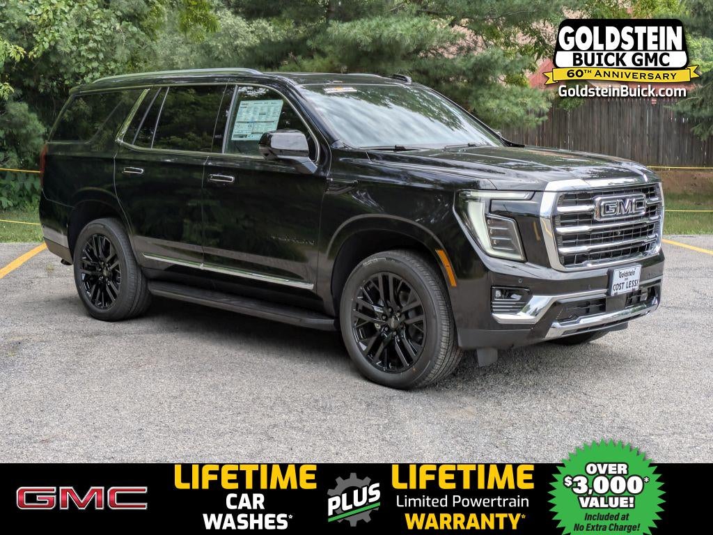 2026 GMC Yukon Elevation in Onyx Black — front three-quarter view