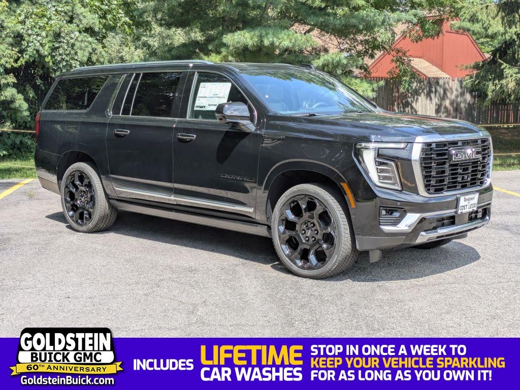 2026 GMC Yukon XL Denali in Onyx Black — front three-quarter view