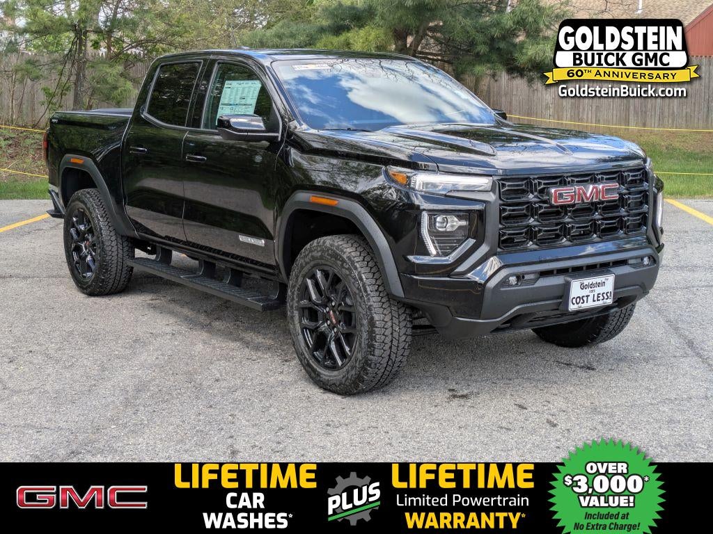 2026 GMC Canyon Elevation in Onyx Black — front three-quarter view