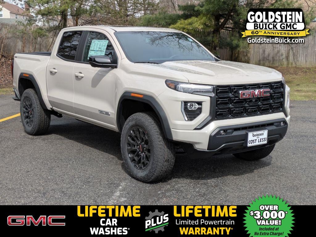 2026 GMC Canyon Elevation in Coastal Dune — front three-quarter view
