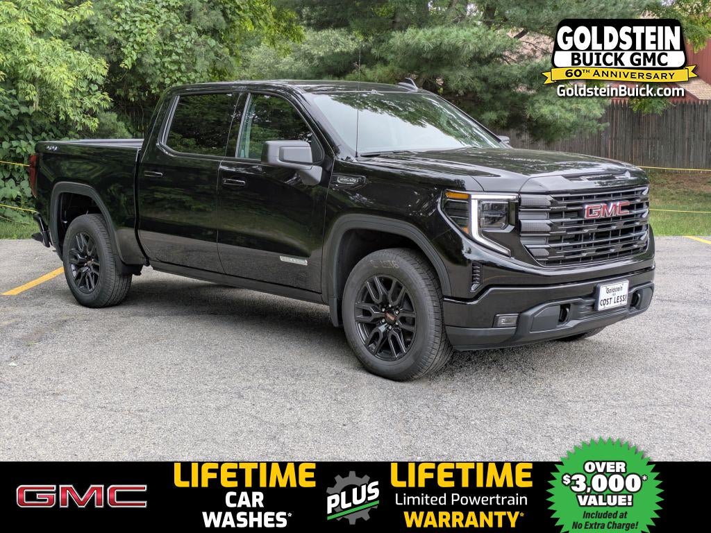 2026 GMC Sierra 1500 Elevation in Onyx Black — front three-quarter view