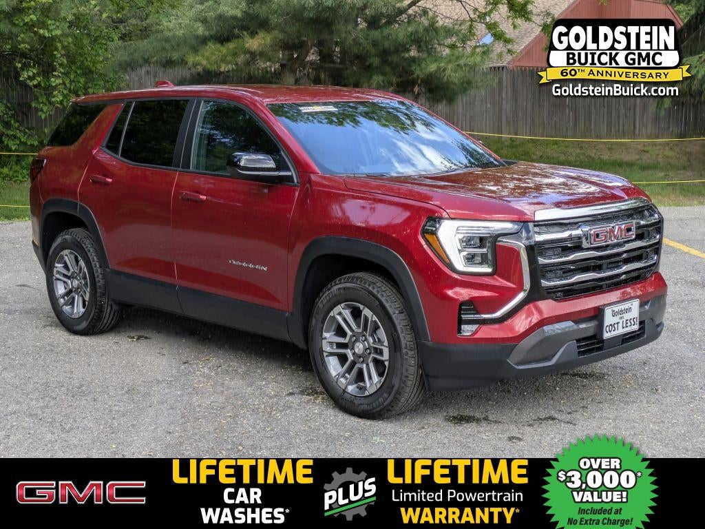 2026 GMC Terrain Elevation in Volcanic Red Tintcoat — front three-quarter view