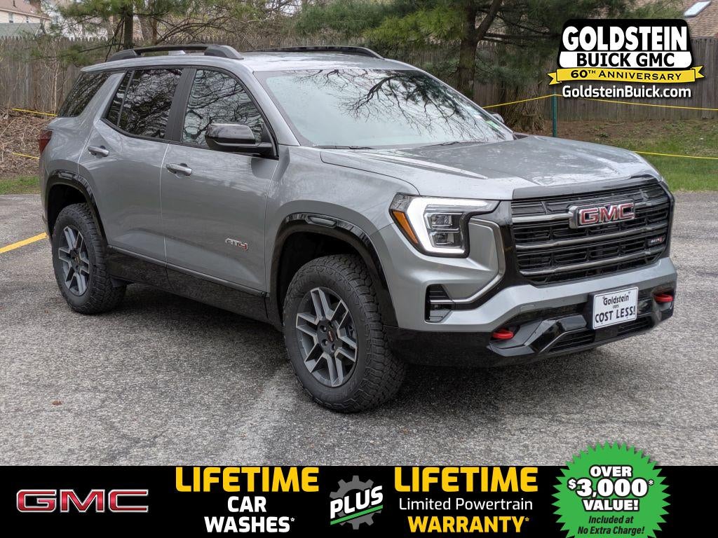 2026 GMC Terrain AT4 in Sterling Metallic — front three-quarter view