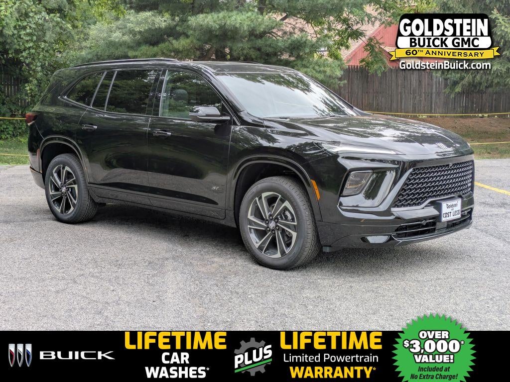 2026 Buick Enclave Sport Touring in Ebony Twilight Metallic — front three-quarter view