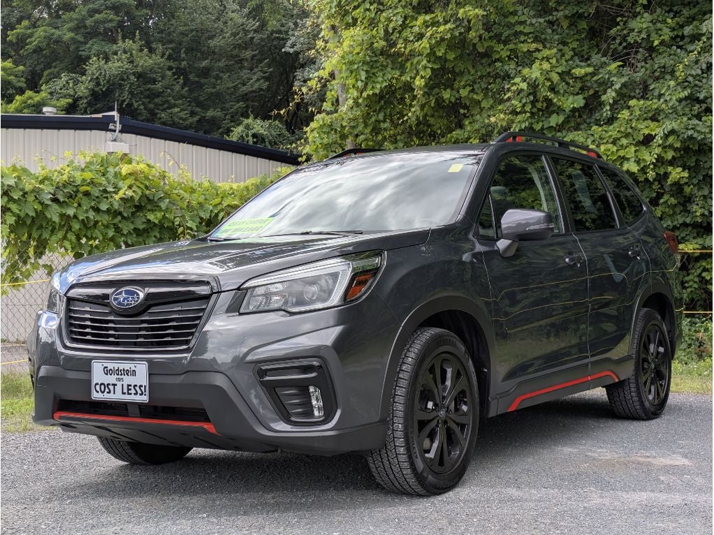 2021 Subaru Forester — rear three-quarter view