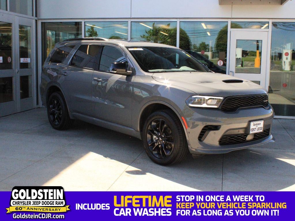 2026 Dodge Durango GT Plus in Destroyer Gray Clearcoat — front three-quarter view